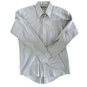 John Weitz | Mens Button Up Dress Shirt 16 34/35